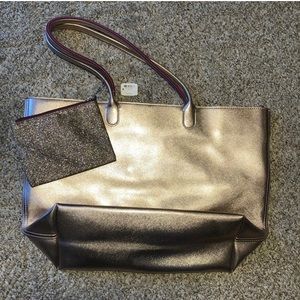 Bath and Body Works VIP Rose Gold Tote Bag